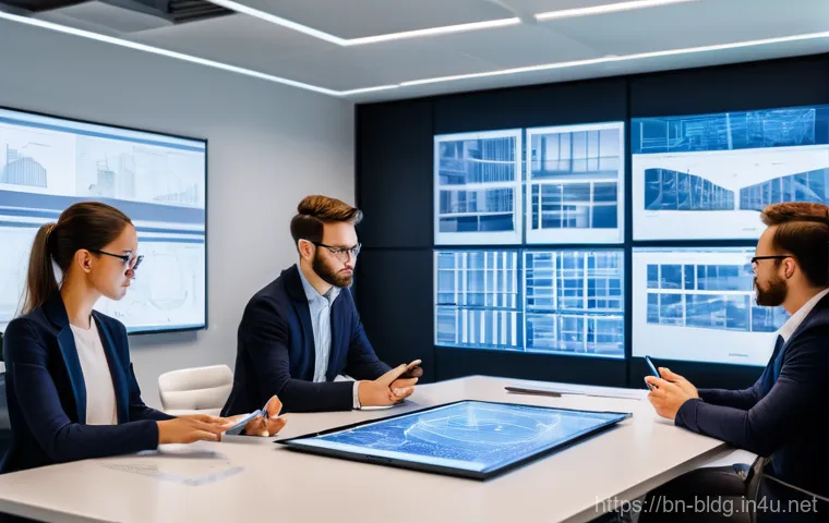 건축산업기사와 공공 프로젝트 사례 - **Prompt 1: Modern Architectural Industrial Engineer on a Dynamic Construction Site**
    "A diverse...